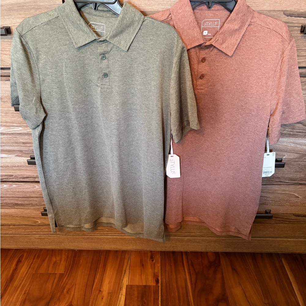 STYLUS Men's Polo Shirts (set of 2)